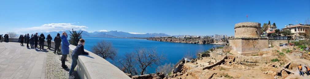 View from Roman Fortress Antalya