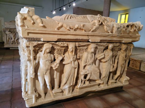 sarcophagi at Konya Archeological museum