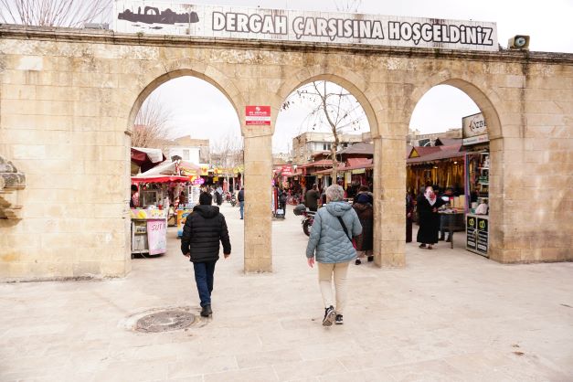 Dergah Çarşısı Bazaar in Sanliurfa