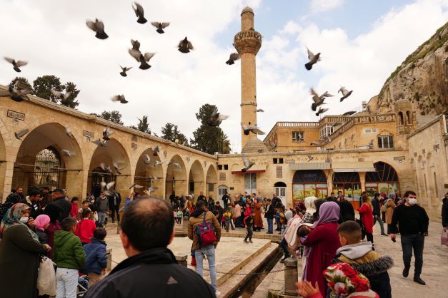 Mevlid-i Halil courtyard