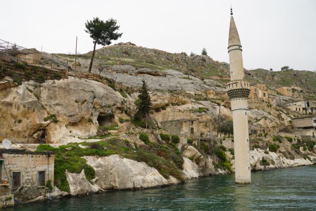 Sunken city mosque