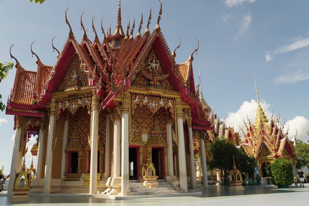 View of some Temples at Tiger Cave